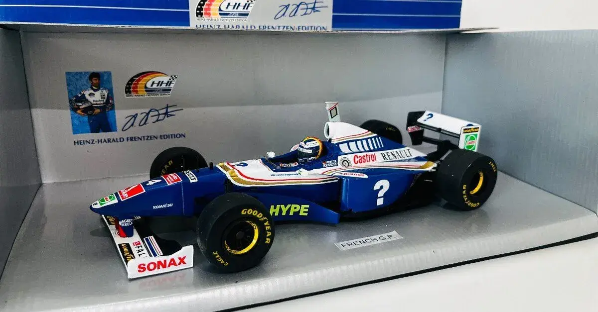 MODELY FORMULE F1 1:18 WILLIAMS HILL VILLENEUVE SCHUMACHER