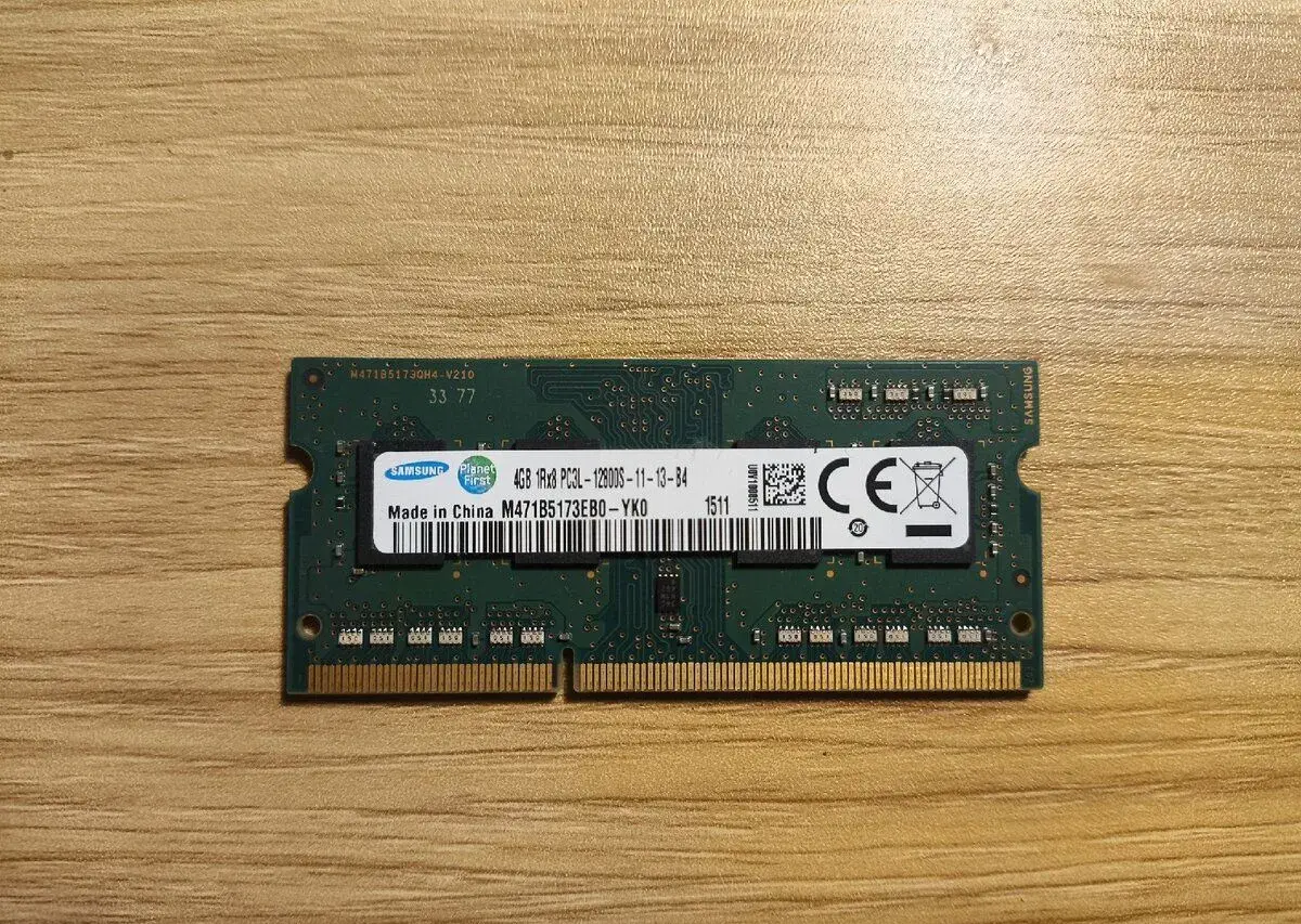 RAM Samsung 4GB DDR3L 1600MHz (PC3L-12800S) SO-DIMM