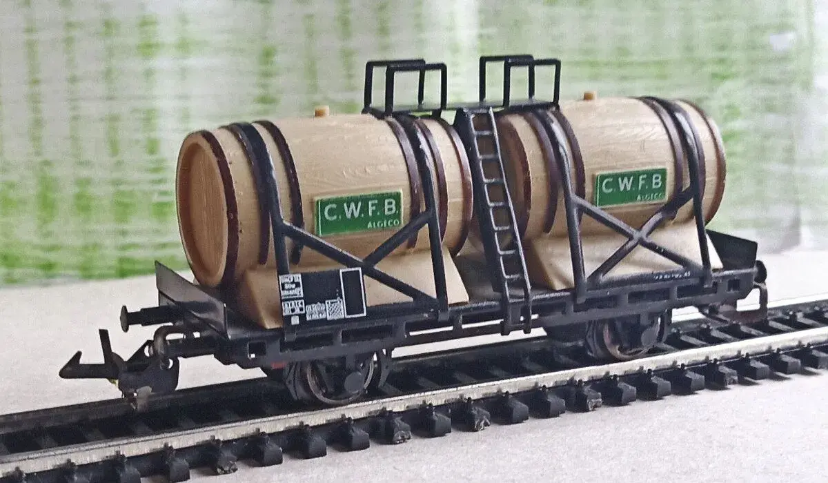 CWFB. Zeuke. Nákladní vůz na přepravu vína. TT.