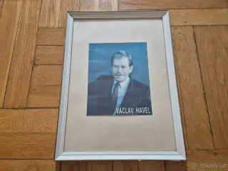 Václav Havel - starý portrét