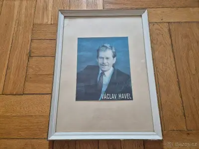 Václav Havel - starý portrét