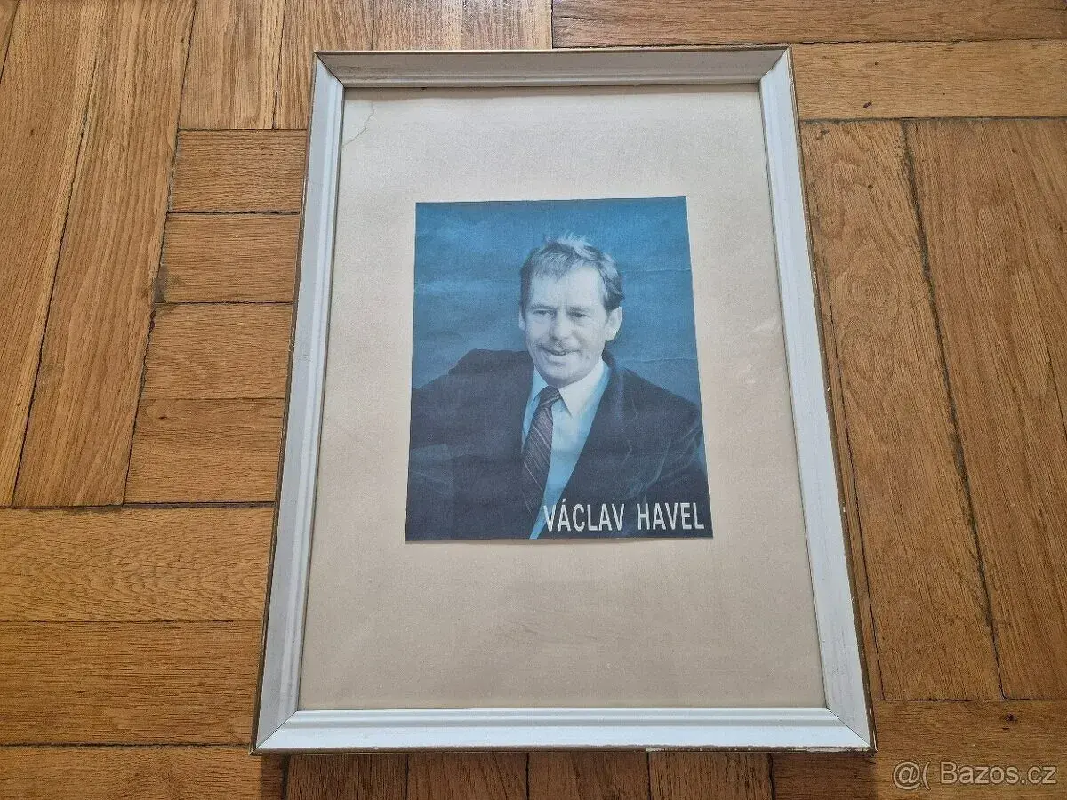 Václav Havel - starý portrét