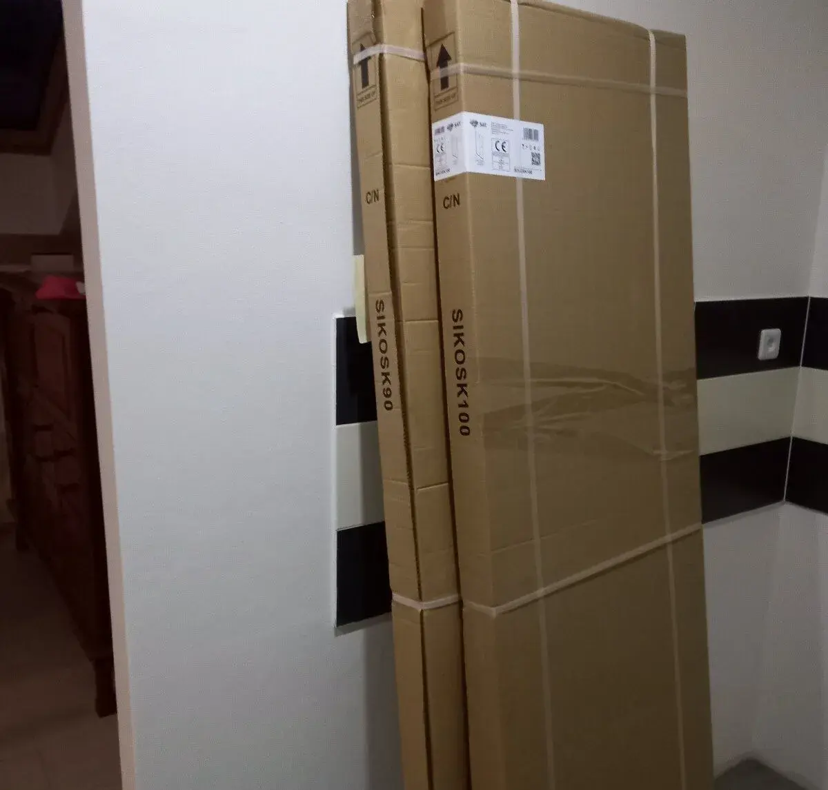 Sprchový kout SIKOSK100 a SIKOSK90