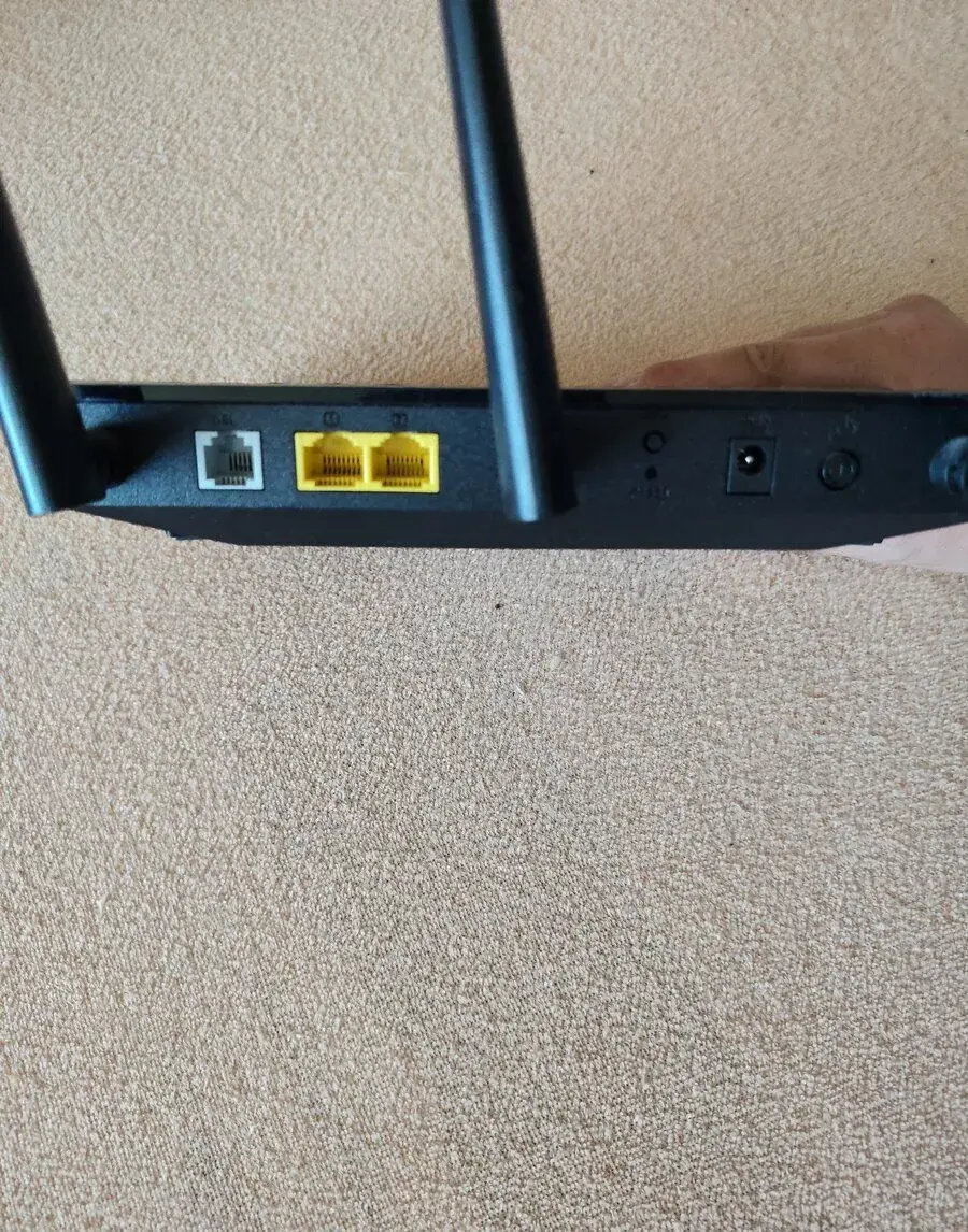 Dual band 802.11ac WiFi ADSL/VDSL modem, router ASUS