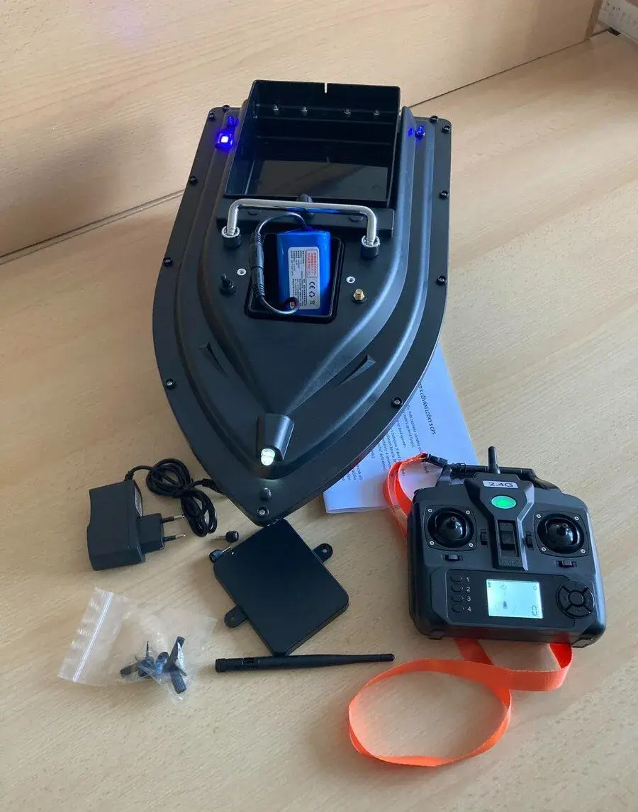 Zavážecí GPS loďka na ryby (baterie 12000mAh), ZDARMA OBAL