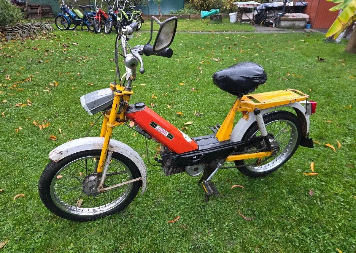 Babetta 207 s kartičkou, červenožlutá 8.