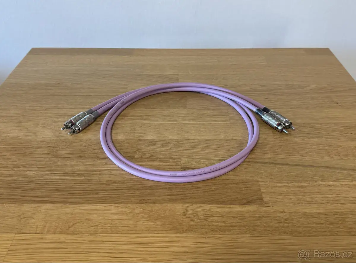 Kondo Audio Note KSL-VcII - výborný RCA kabel, set 2 x 1 m
