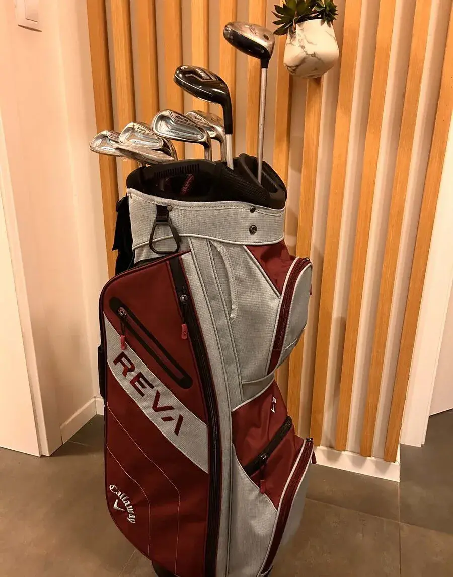 Zánovní dámský značkový golfový set MIZUNO/Callaway