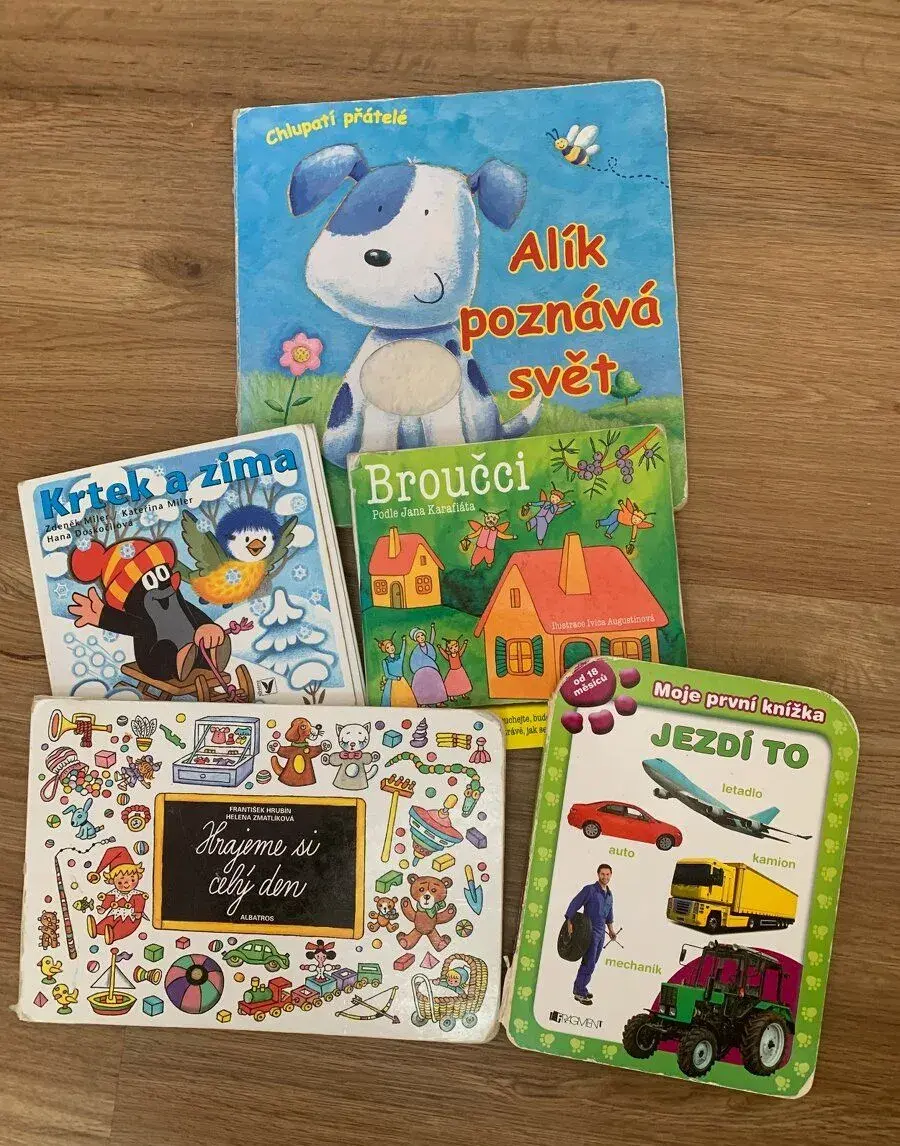 Leporela pro děti-krtek,auta,Broučci,H.Zmatlíková