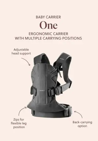 BabyBjörn Carrier One Black