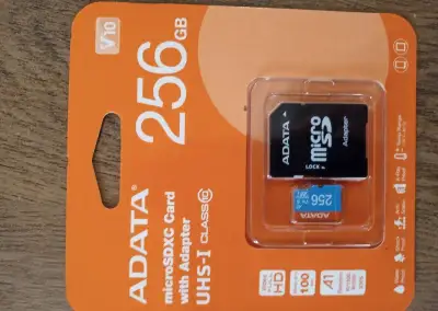 3x Paměťová karta ADATA MicroSDXC 256GB Premier