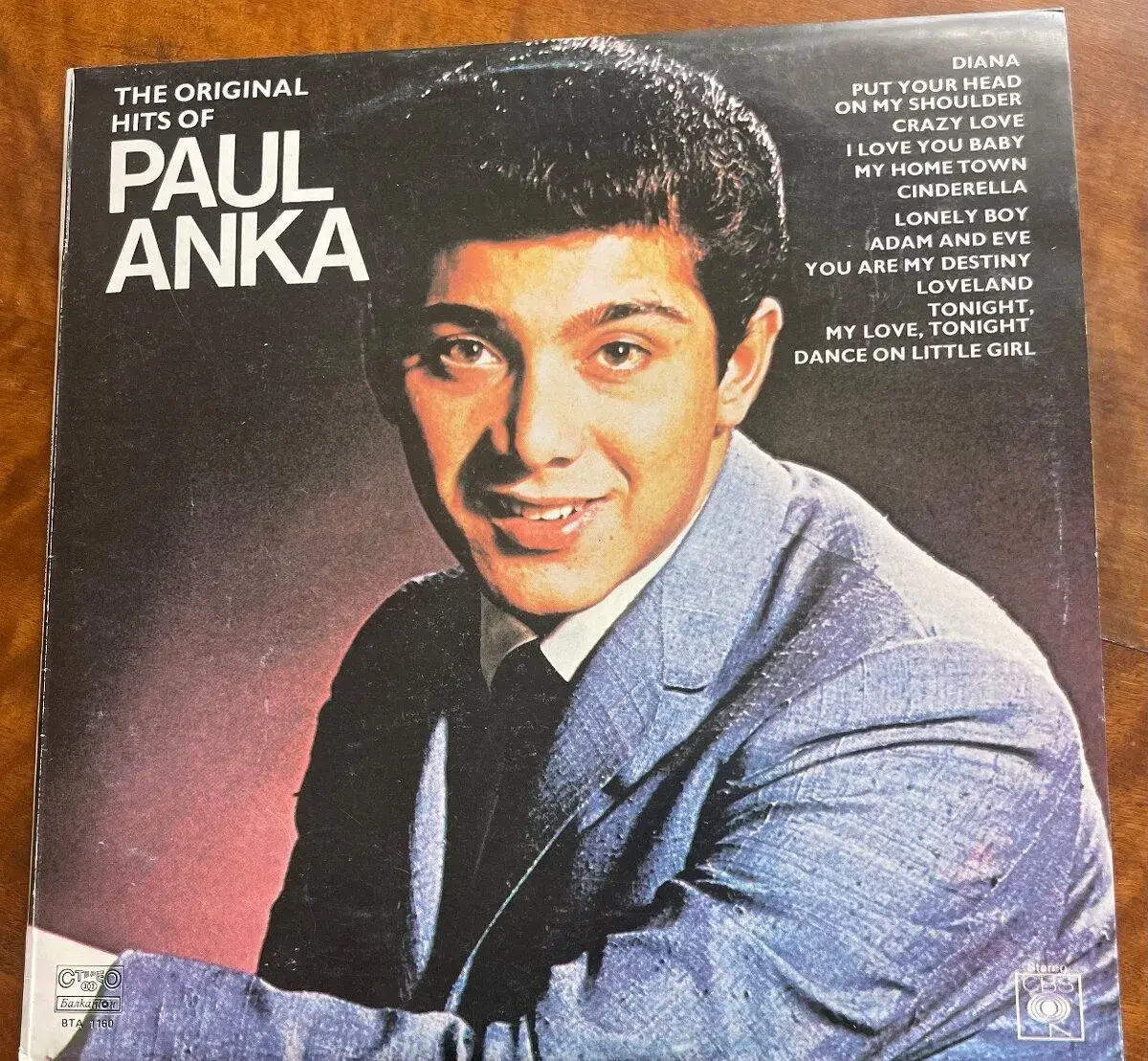 LP / Vinyl "The Original Hits Of Paul Anka"