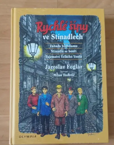 Rychlé šípy ve Stínadlech, Jaroslav Foglar, ve folii.