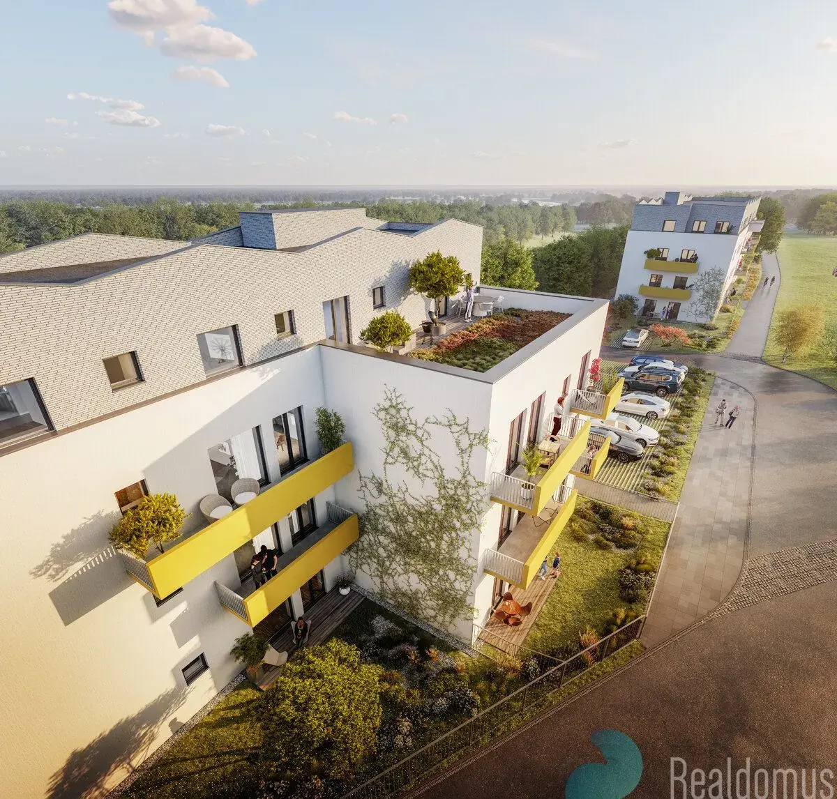 Penthouse byt A-4A, 4+kk, terasa, balkon