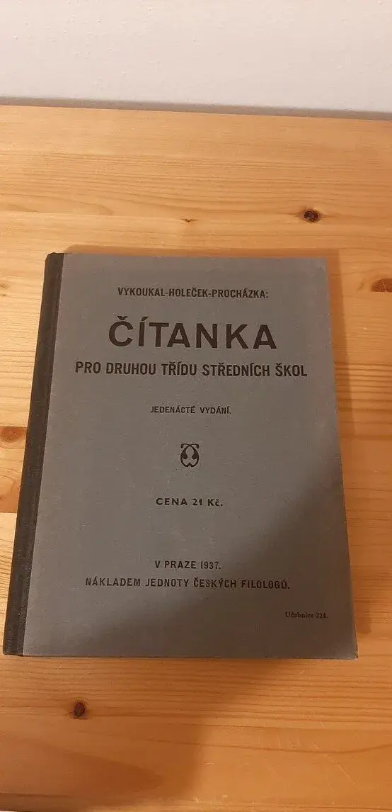 Česká čítanka pro druhý ročník středních škol