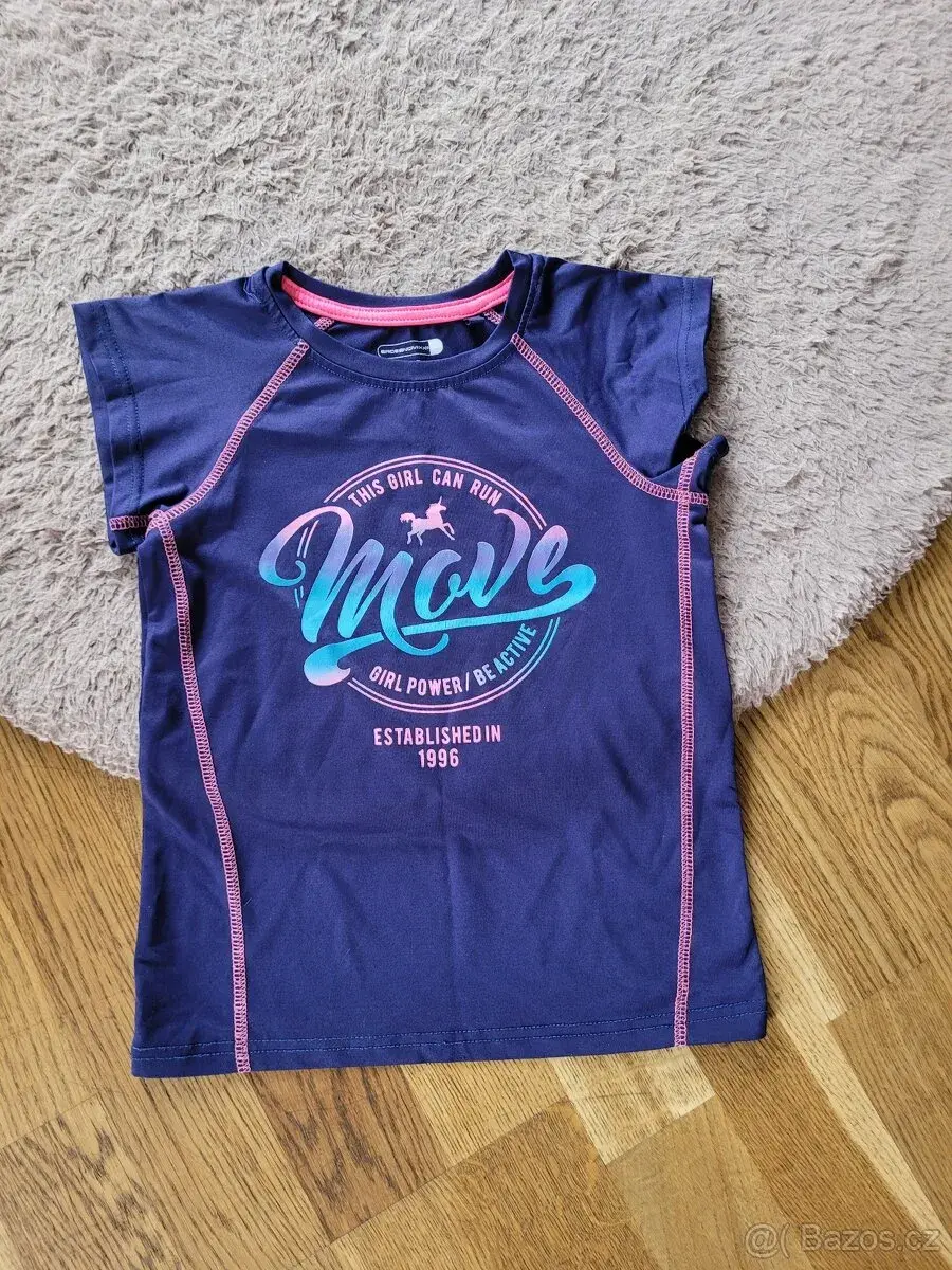 sportovní triko vel. 122