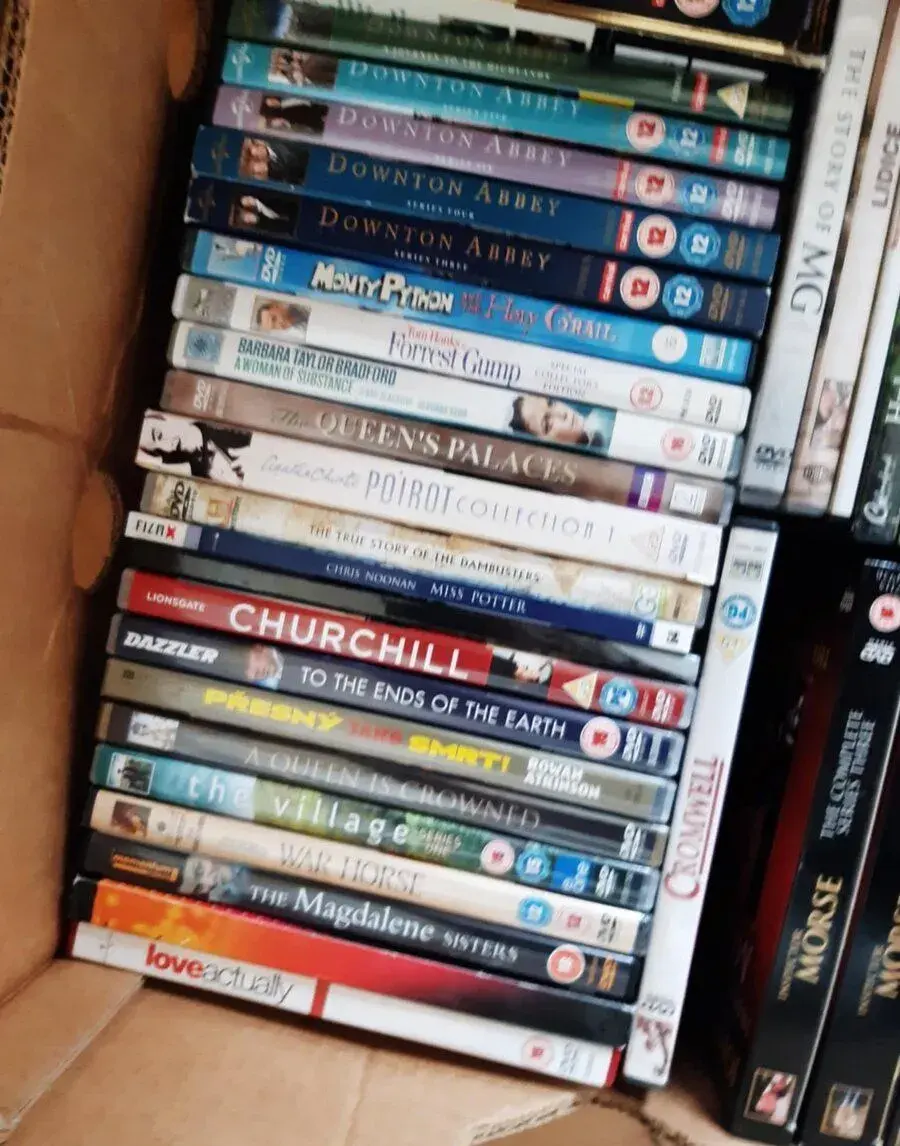 DVD anglické originály