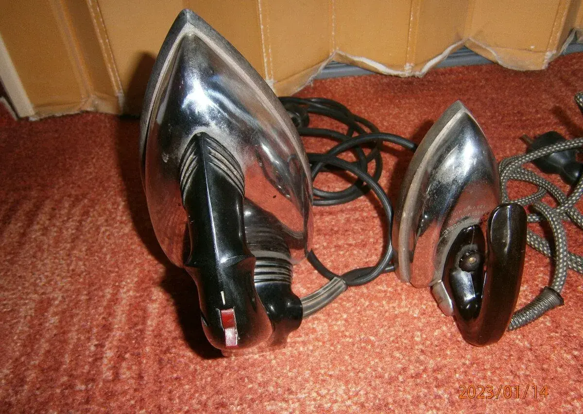 retro žehličky
