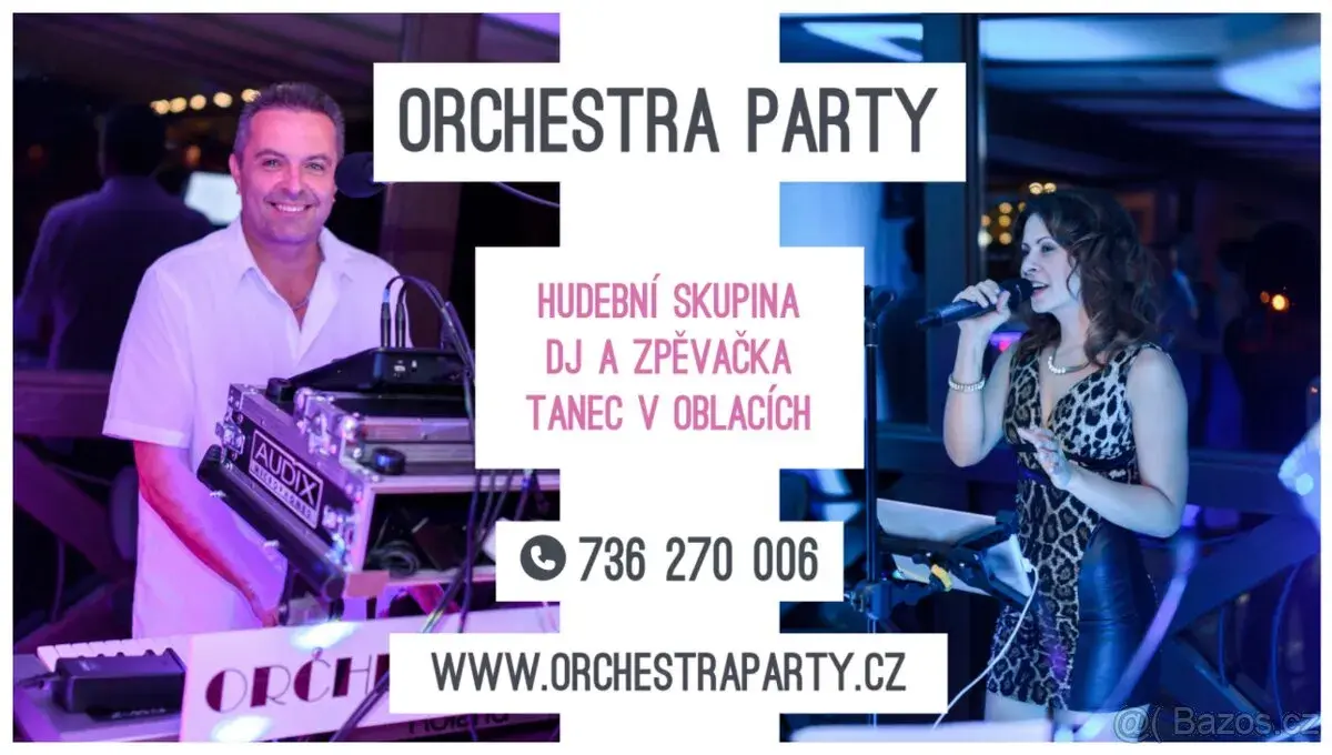 Dj a zpěvačka - hudební skupina
