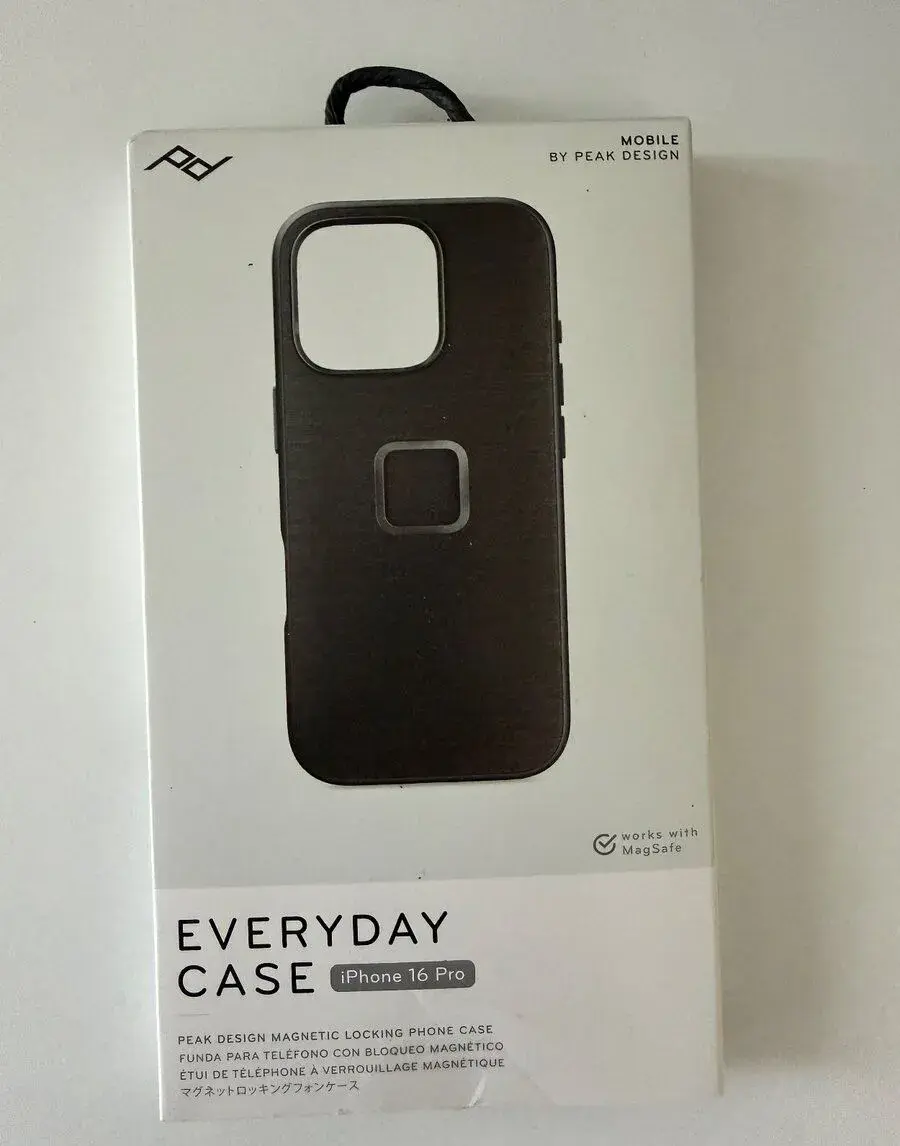 Peak design iPhone 16pro - nový