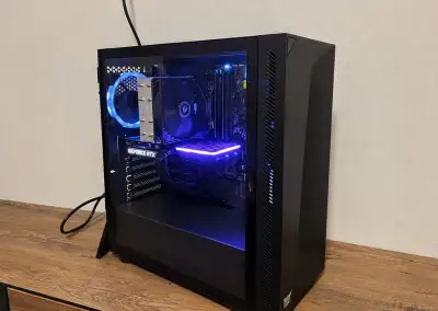 🎮Herní PC RTX 3060 Ti 8GB, Intel Core i5-10400F, 16G, +WIFI