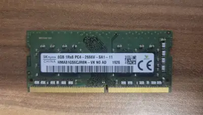 SK Hynix 8GB DDR4 2666MHz SO-DIMM – plně funkční