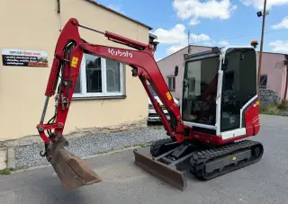 Minibagr KUBOTA KX030-4,r.v.2020,2xhydr.přidavný okruh
