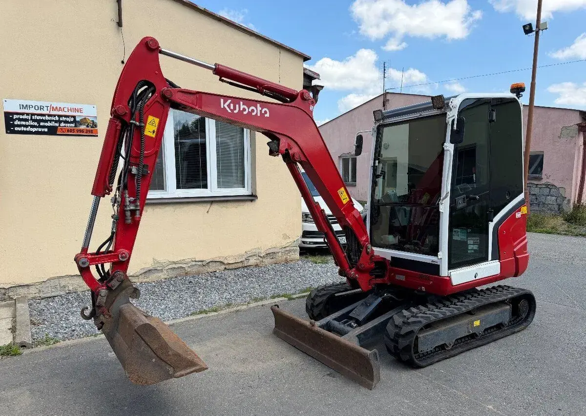 Minibagr KUBOTA KX030-4,r.v.2020,2xhydr.přidavný okruh