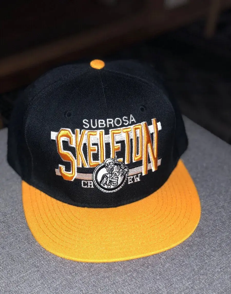 Subrosa skeleton crew snapback UNI kšiltovka