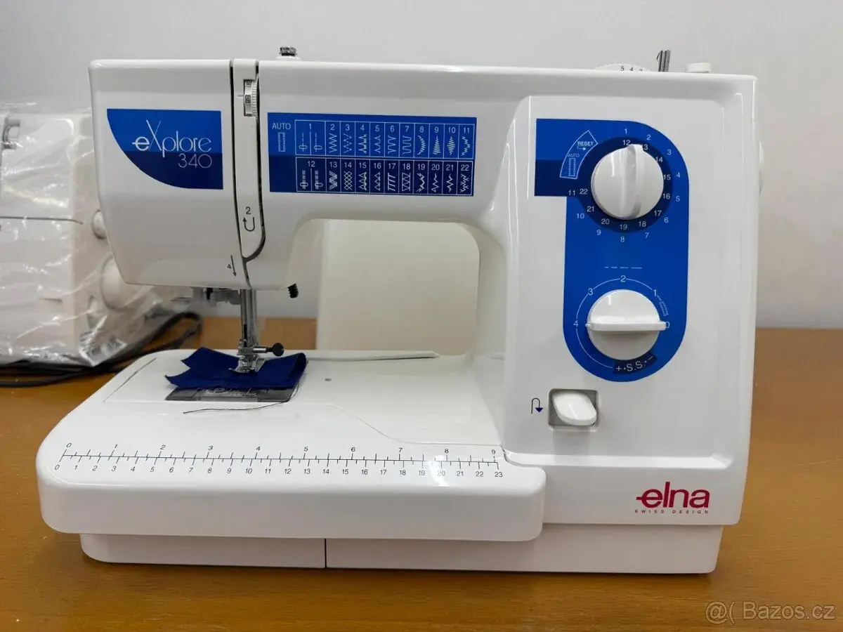 Elna eXplore 340 – profesionální šicí stroj, nový