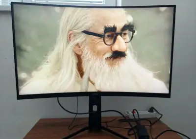 Herní prohnutý monitor 31,5" MSI Optix MAG322CR
