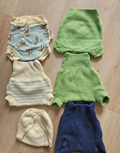 Merino svrchní plenkové kalhotky 6 ks