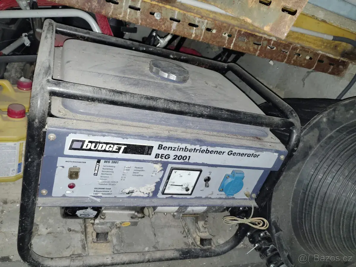 Elektro centrála - benzínová BEG 2001 5,5 PS (4 kW)