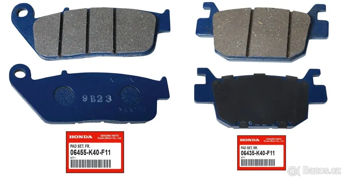 Zadní originál brzdové destičky Honda Forza 125/300/350 OEM