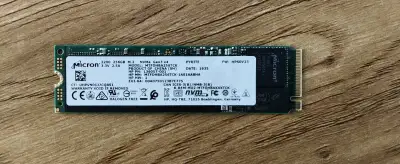 Micron 256GB M.2 SSD
