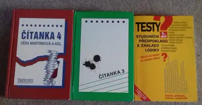 Čítanka,Martinková, testy studijn.předpokladů,základy logiky