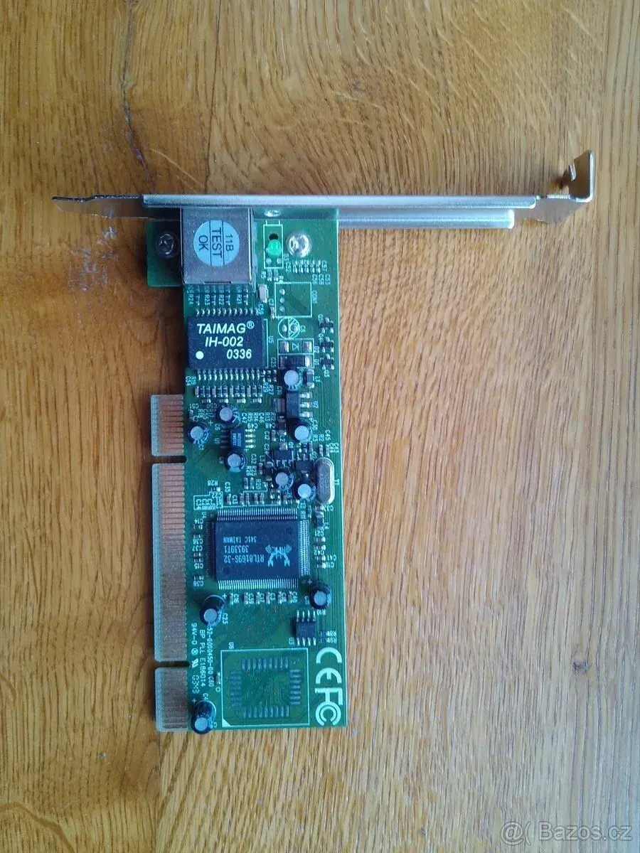 1000 MBit síťovou kartu PCI