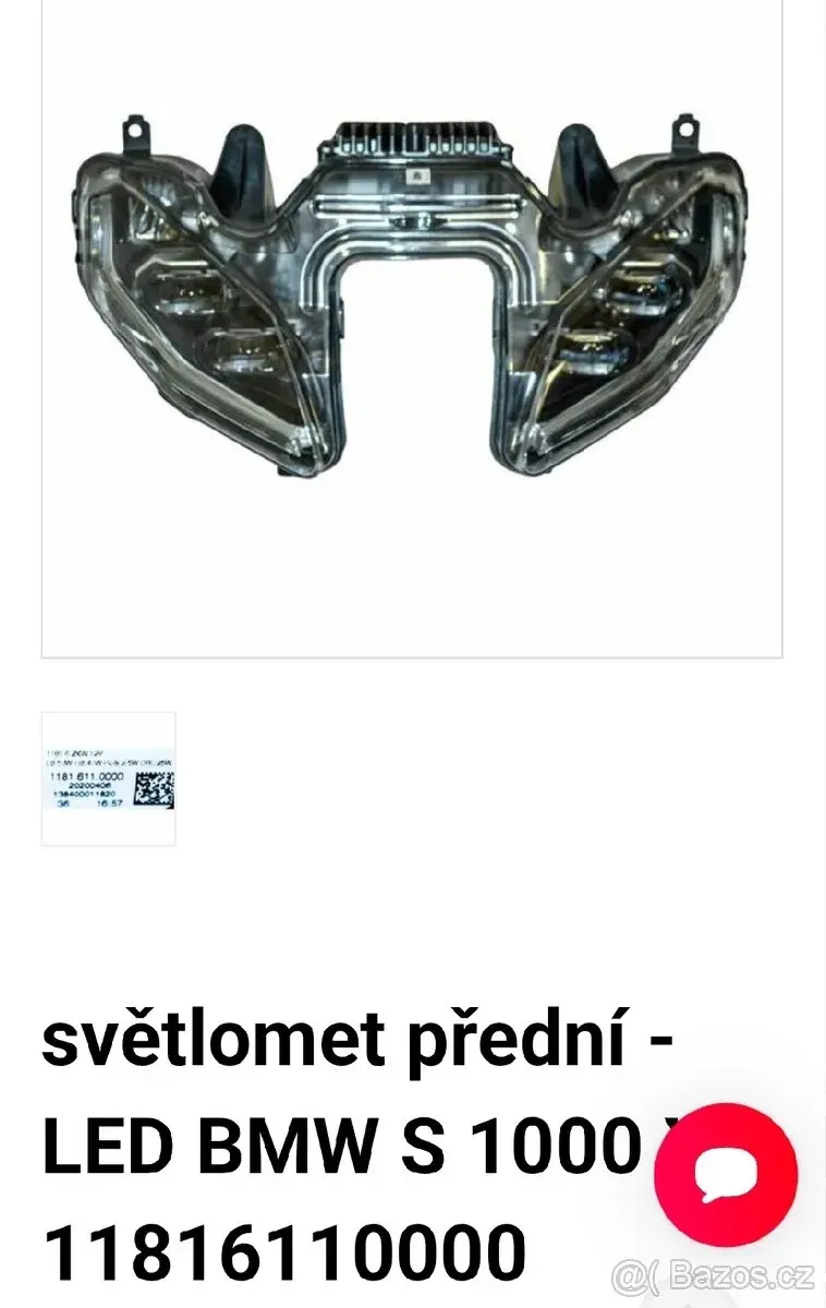 Svetlo BMW s1000xr