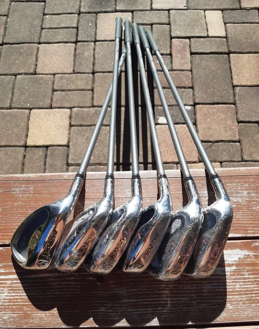Sada levostranných golfových želez Tour Edge Bazooka JMAX