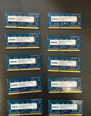 RAM Advantech 4 GB DDR3L 1600 SO-DIMM – 10 ks, funkční