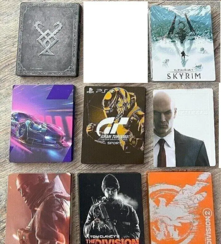 PS4/PS5 herní steelbooky G2