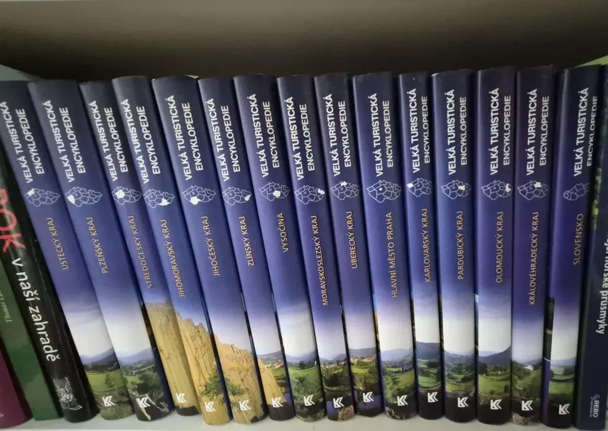 sada 15 knih - VELKA TURISTICKA ENCYKLOPEDIE