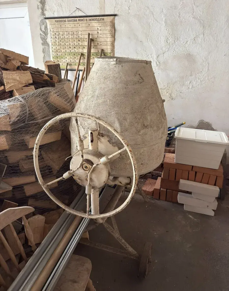 Stavební míchačka SMB 125 (400 V) – čistý buben