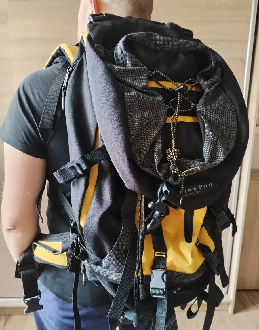 Cestovní outdoor Alpine PRO batoh objem 65 litrů