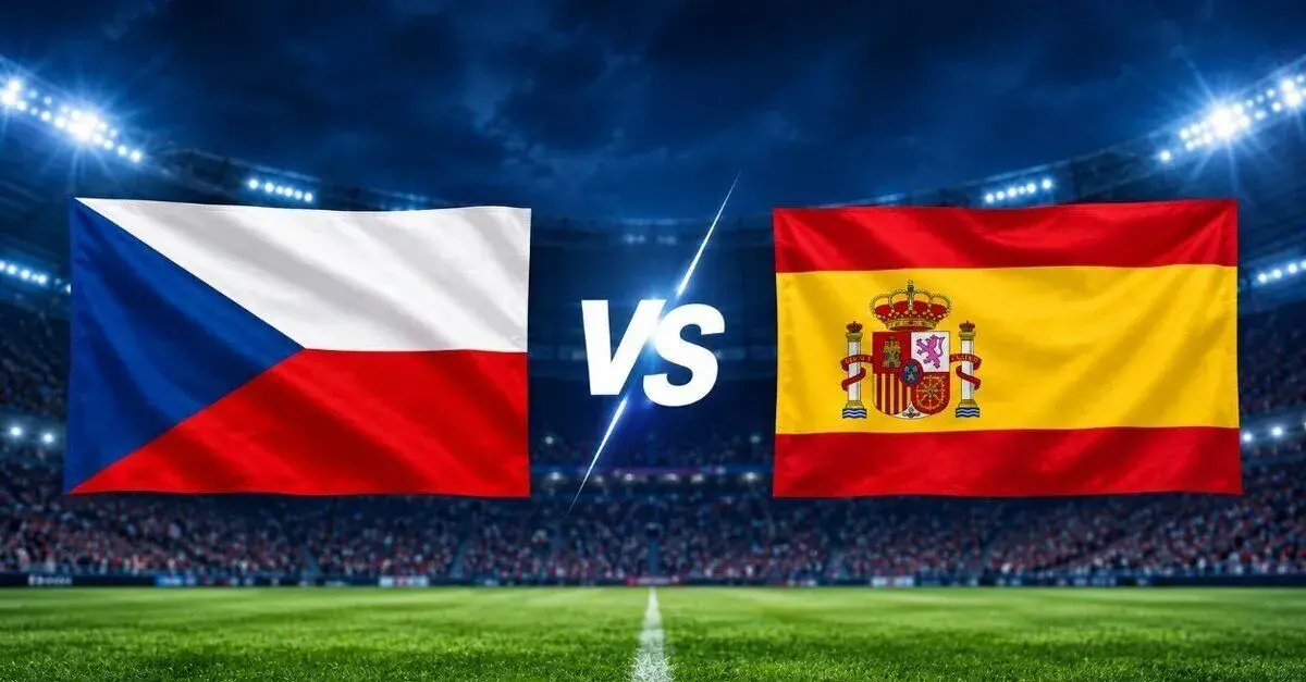 Fotbal Česko Španělsko
