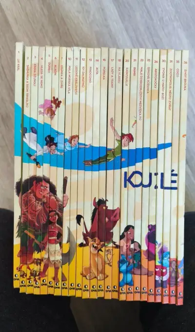 Disney DeAgostini pohádky knížky 24ks
