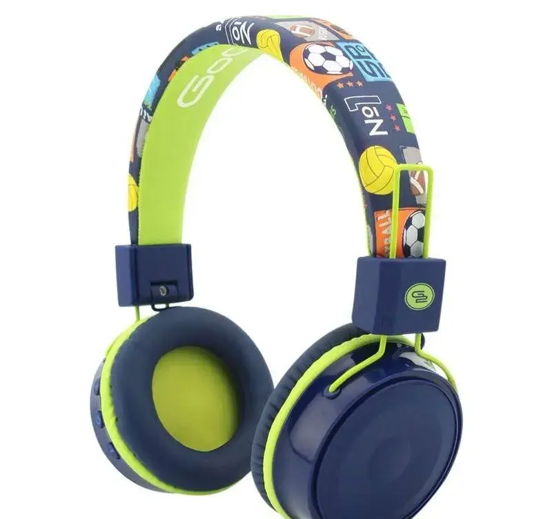2x dětská sluchátka GoGEN HBTM 32BL (zánovní)