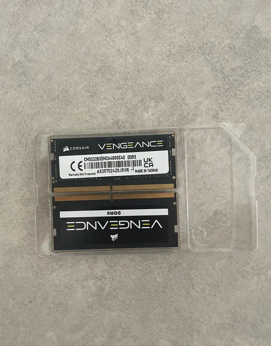 Corsair VENGEANCE DDR5 32GB 4800MHz CL40 (2x16GB) CMSX32GX5M