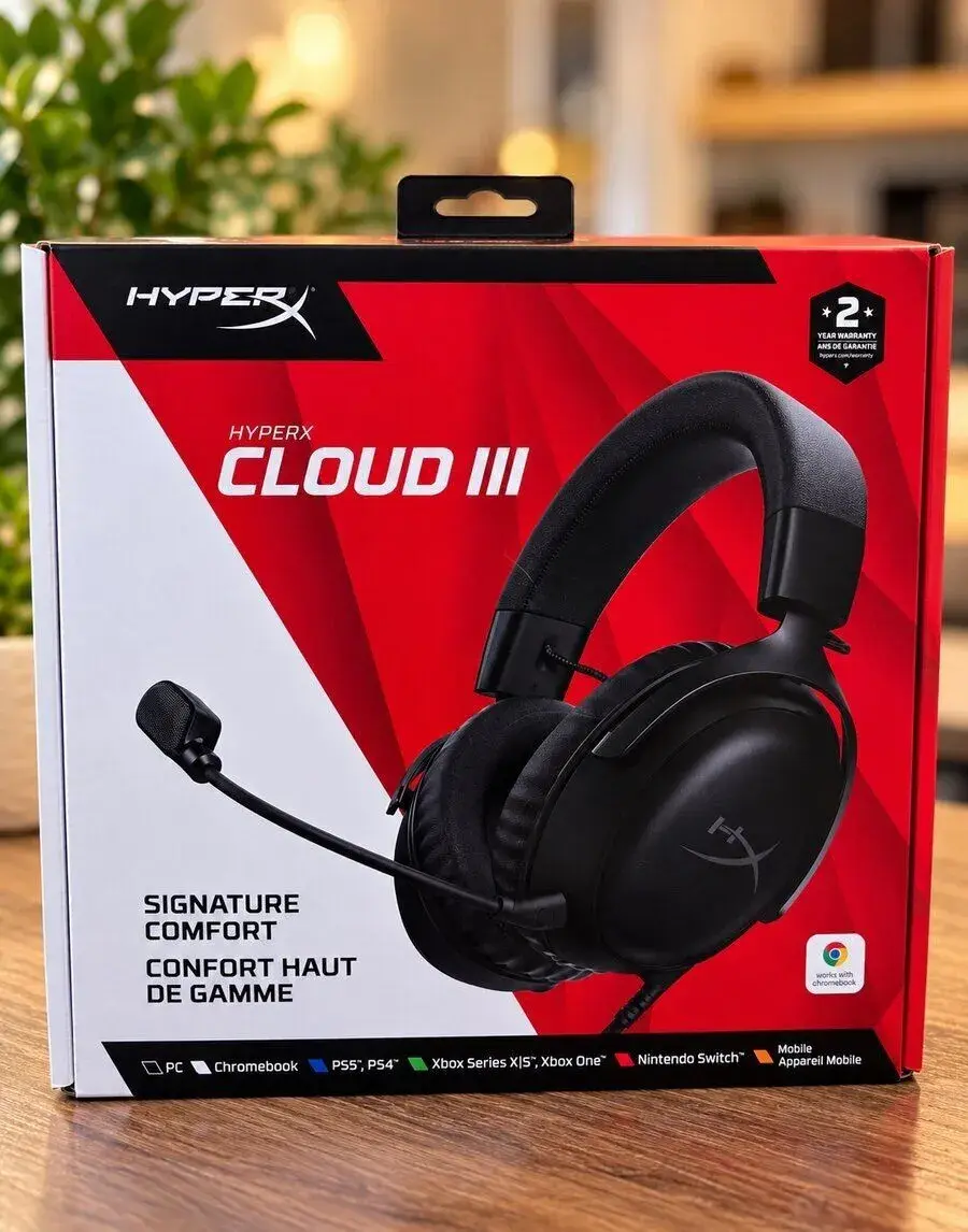 Herní Sluchátka Headset HyperX Cloud III - nová