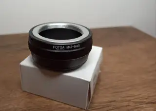 Redukce Olympus Micro 4/3 - objektiv M42